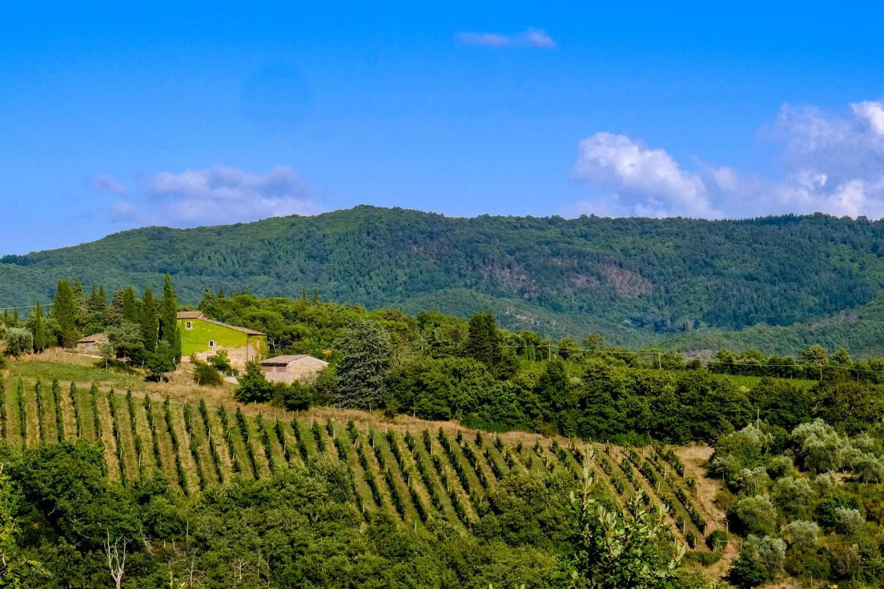 Podere Pruneto Radda in Chianti Exteriör bild
