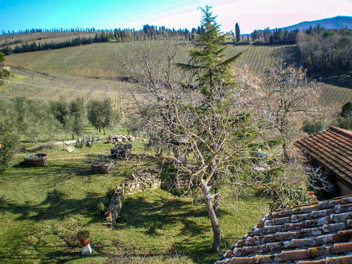 Podere Pruneto Radda in Chianti Exteriör bild